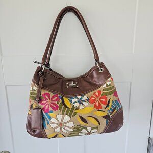 RELIC Brand  Shoulder Bag multi color/flowers.